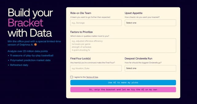 We built an AI data agent for the hardest problem in sports — your March Madness bracket